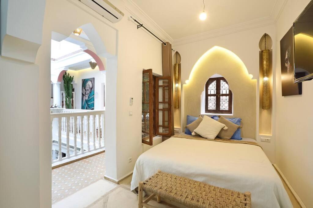 Riad El Khir En Centre Ville Rooftop Et Bassin Marrakesh Exterior photo