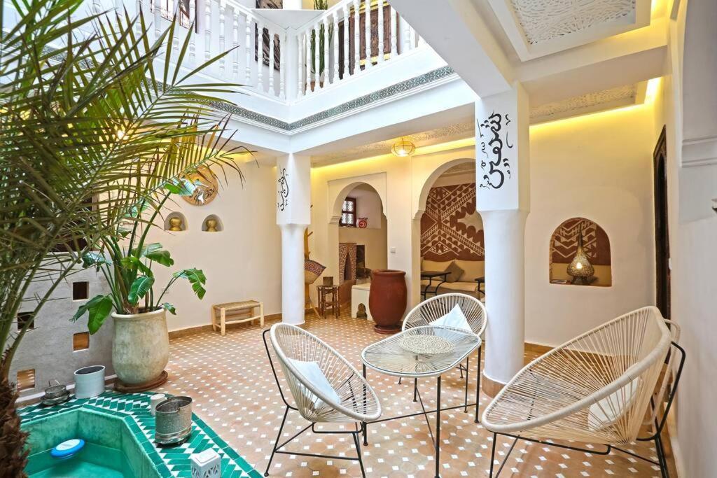Riad El Khir En Centre Ville Rooftop Et Bassin Marrakesh Exterior photo